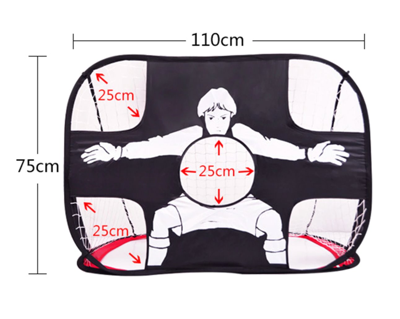 2 In 1 Portable Soccer Goal Football Goals & Nets Best Toy Store