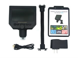 600X Digital Microscope 4.3 inch HD Screen Microscope Cameras Best Toy Store