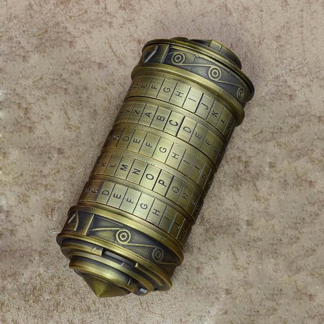 Da Vinci Code Cylinder Lock Mechanical Puzzles Best Toy Store