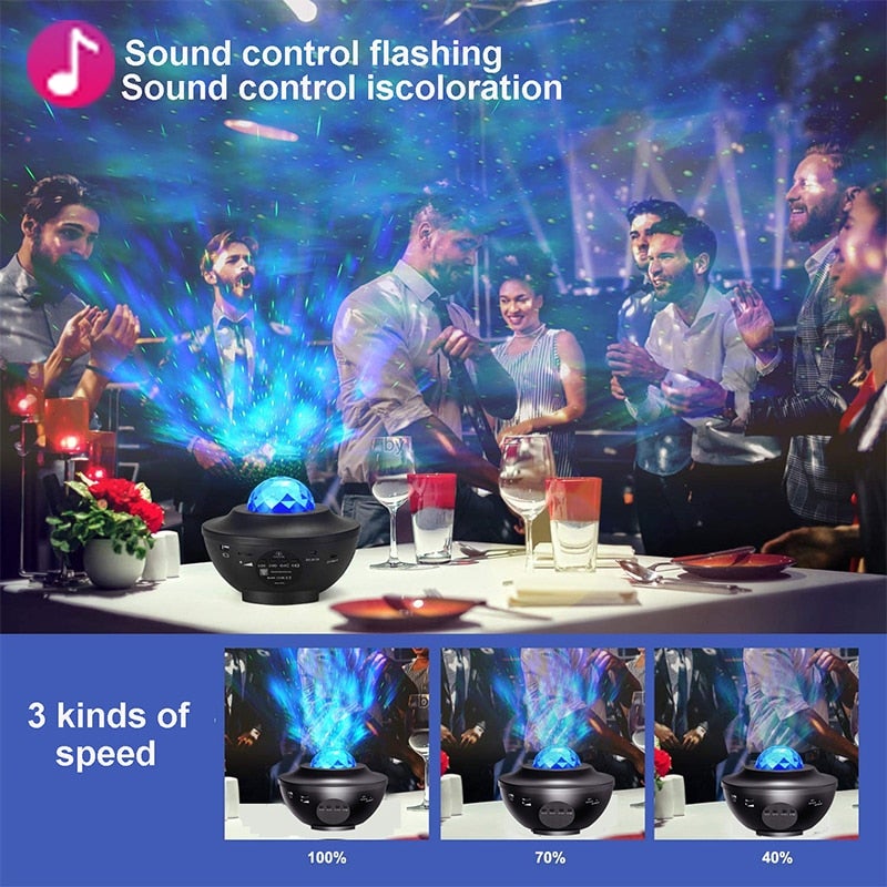 LED Starry Sky Galaxy Projector Night Lights & Ambient Lighting Best Toy Store