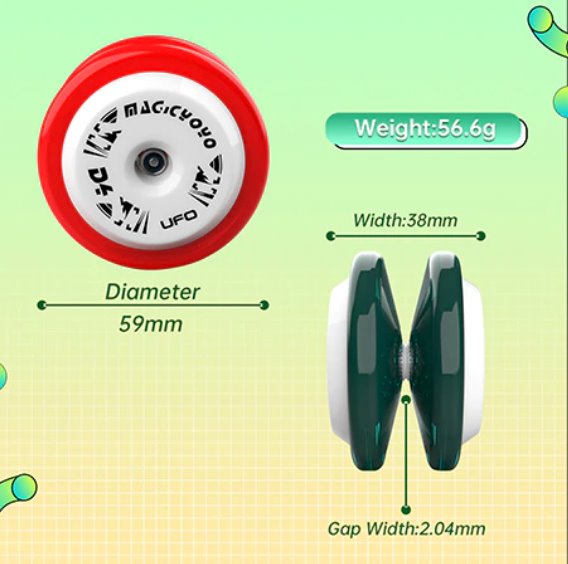 MAGICYOYO D4 UFO Responsive Yoyo Yoyos Best Toy Store