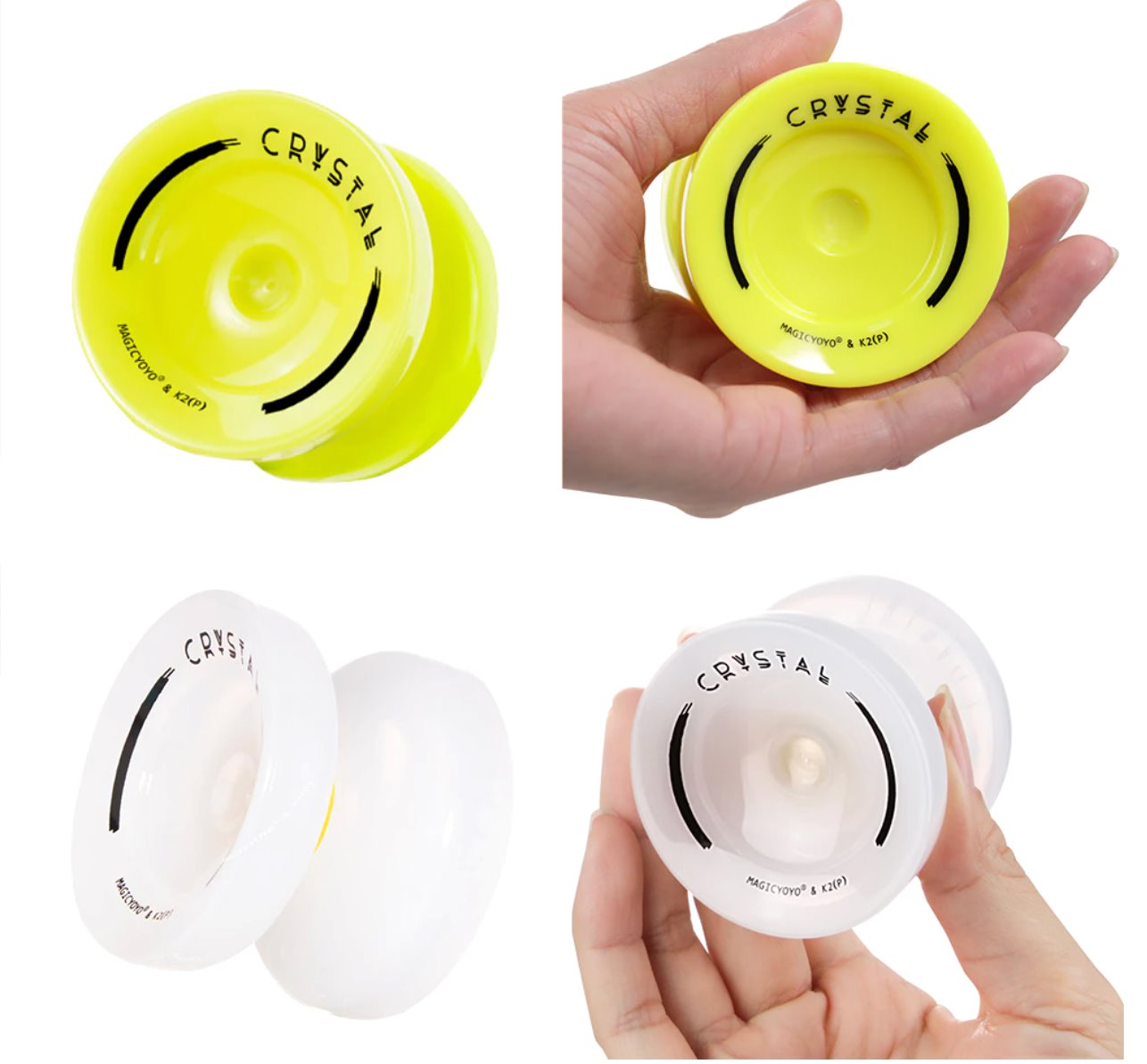MAGICYOYO K2 CRYSTAL Dual YoYo Yoyos Best Toy Store