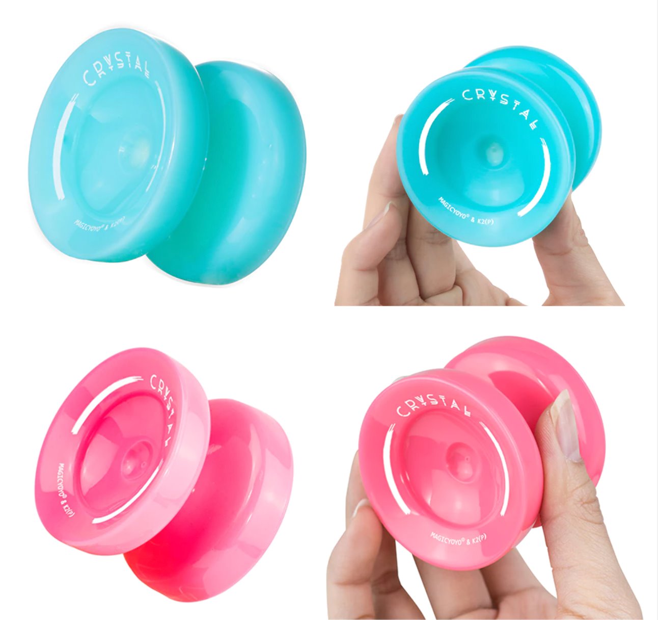 MAGICYOYO K2 CRYSTAL Dual YoYo Yoyos Best Toy Store