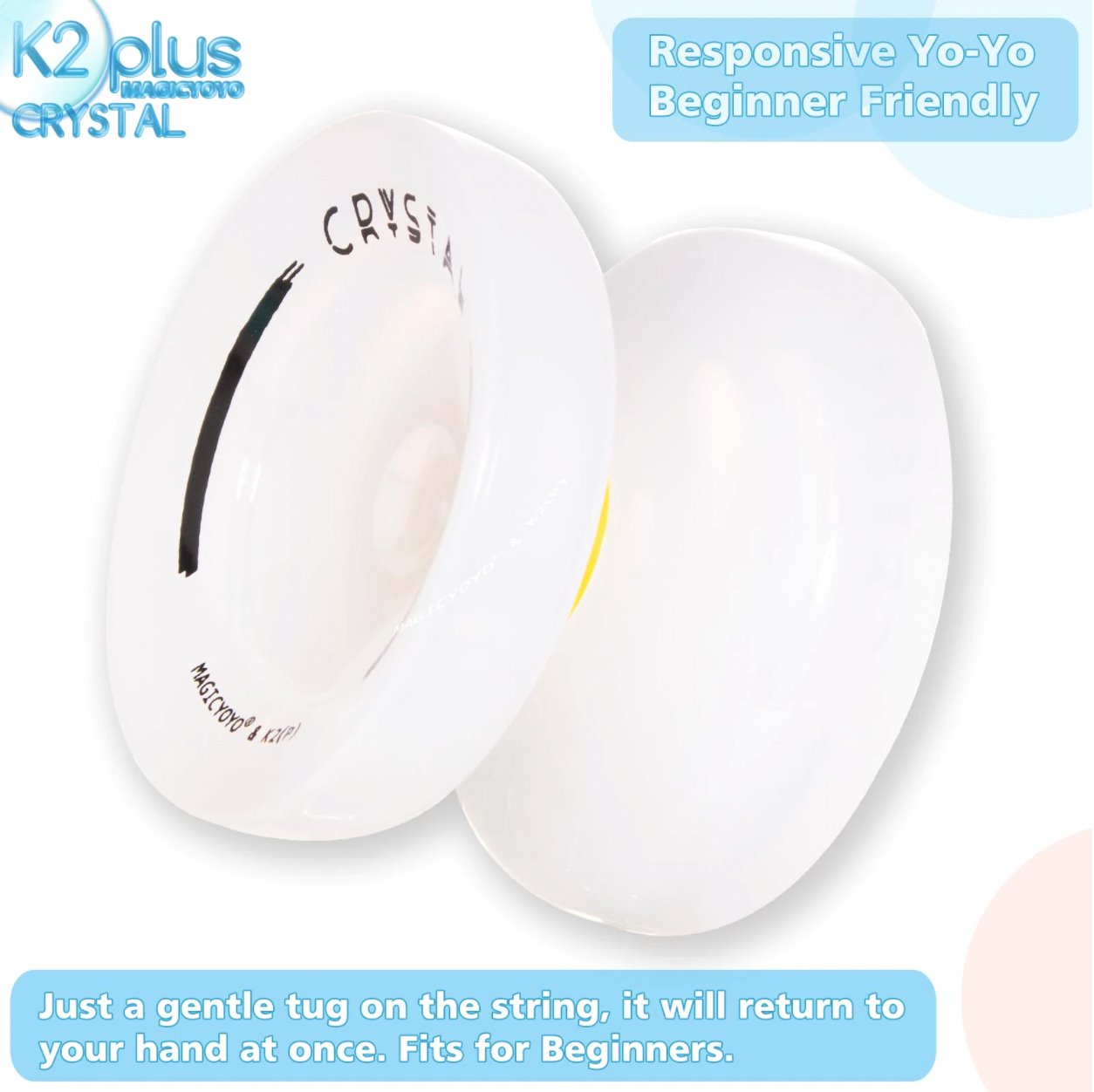 MAGICYOYO K2 CRYSTAL Dual YoYo Yoyos Best Toy Store