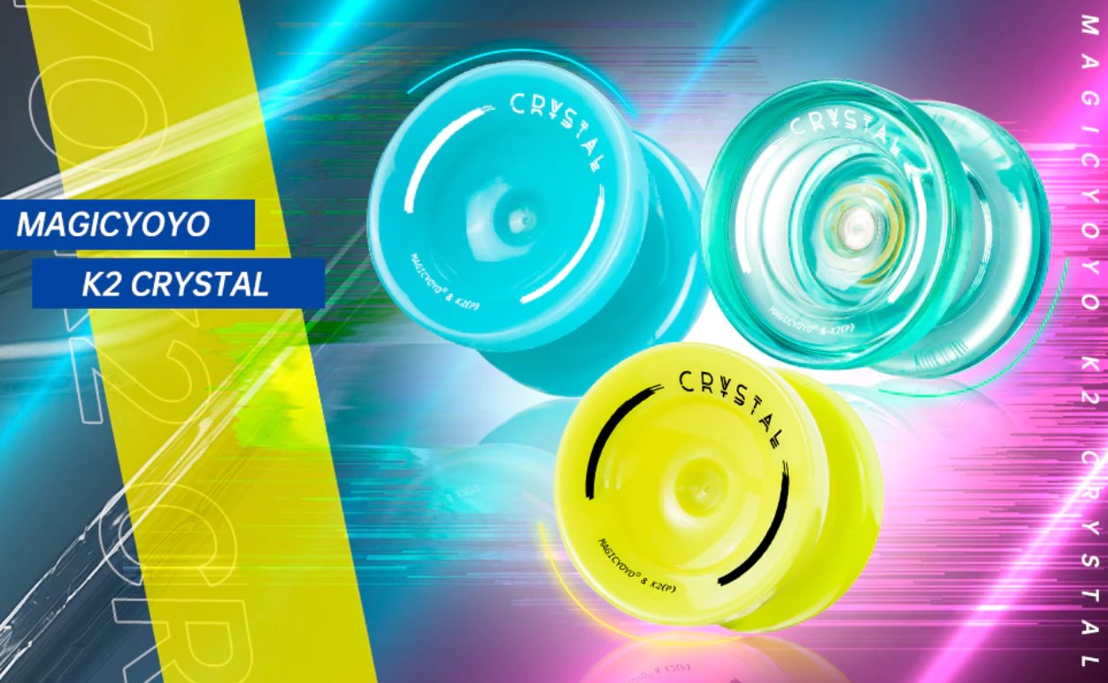 MAGICYOYO K2 CRYSTAL Dual YoYo Yoyos Best Toy Store