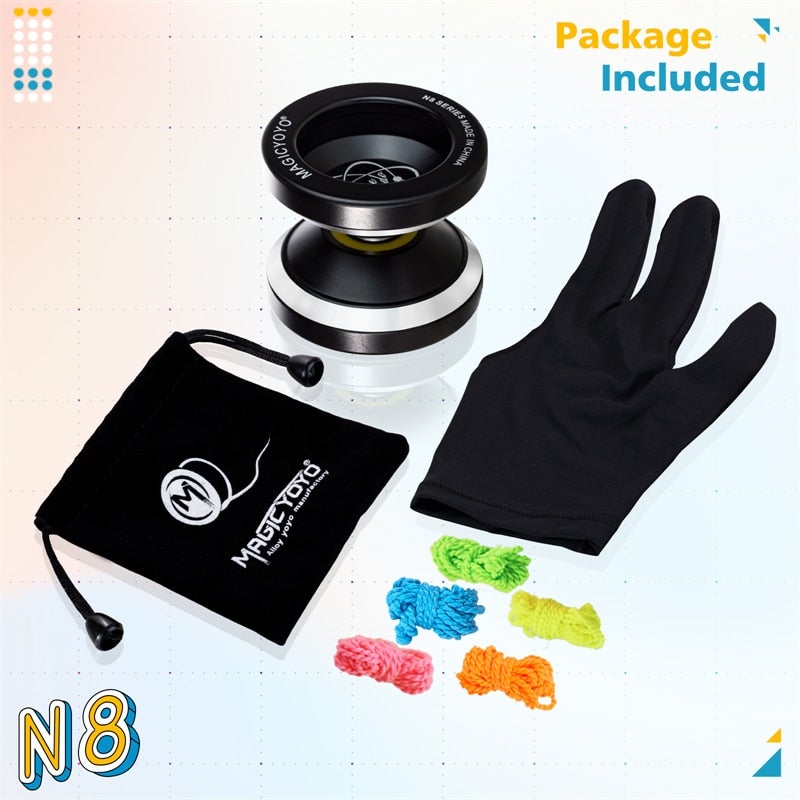 MAGICYOYO N8 Professional Unresponsive Aluminum YoYo Yoyos Best Toy Store