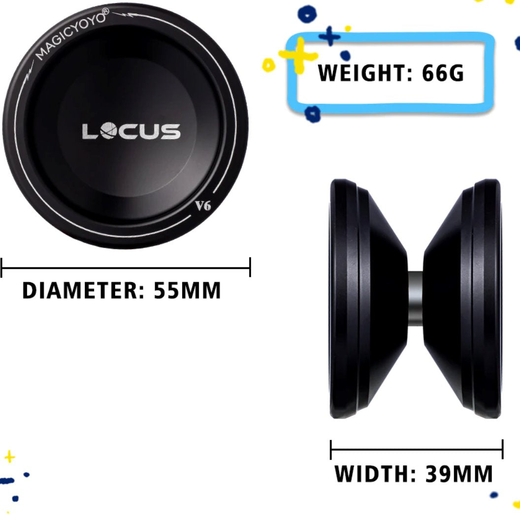MAGICYOYO V6 LOCUS Responsive YoYo Yoyos Best Toy Store