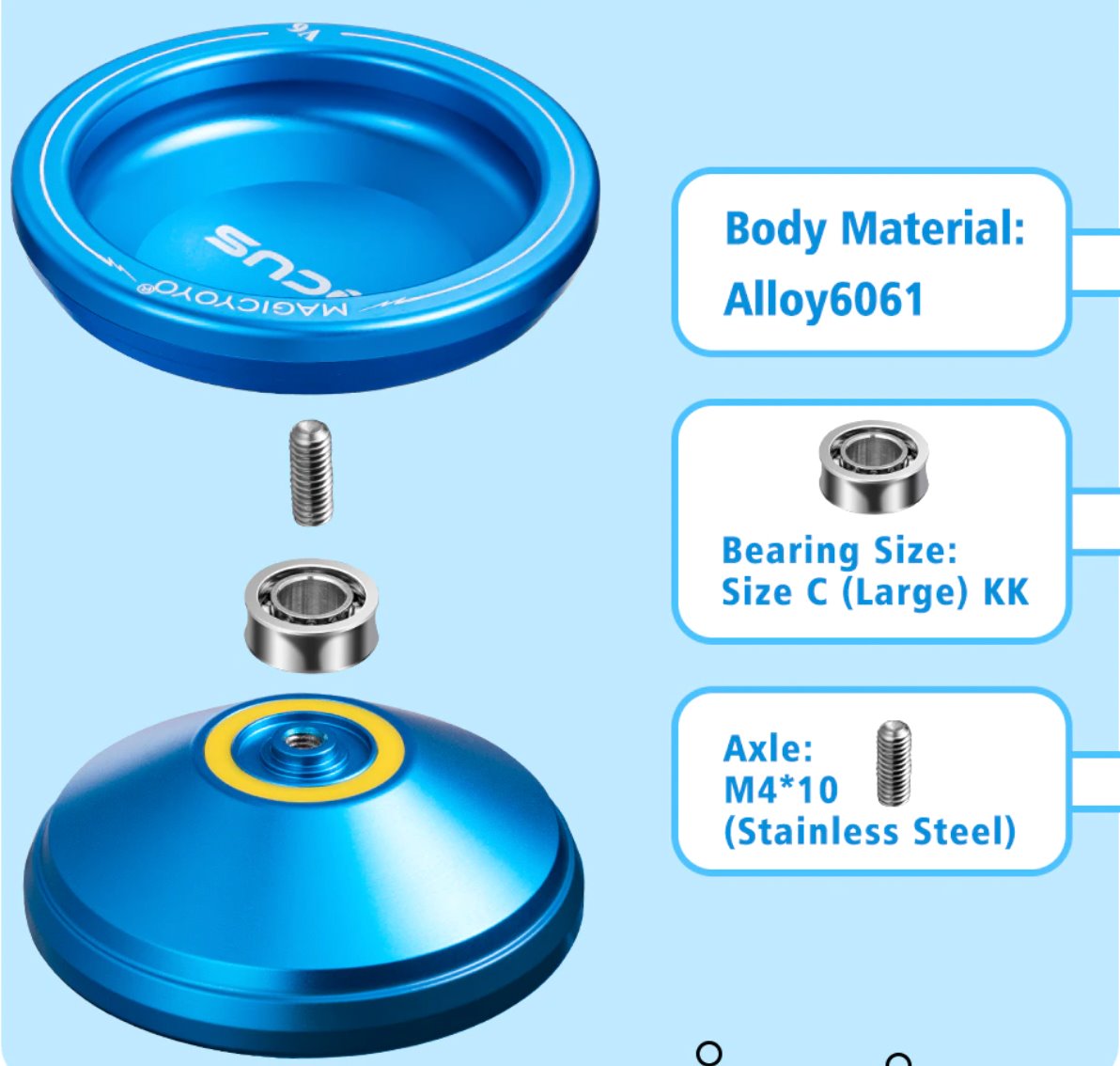 MAGICYOYO V6 LOCUS Responsive YoYo Yoyos Best Toy Store