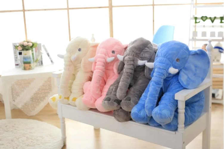 Stuffed Plush Soft Elephant Pillow Stuffed Animals Best Toy Store