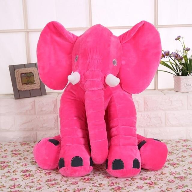 Stuffed Plush Soft Elephant Pillow Stuffed Animals Best Toy Store Pink 40cm