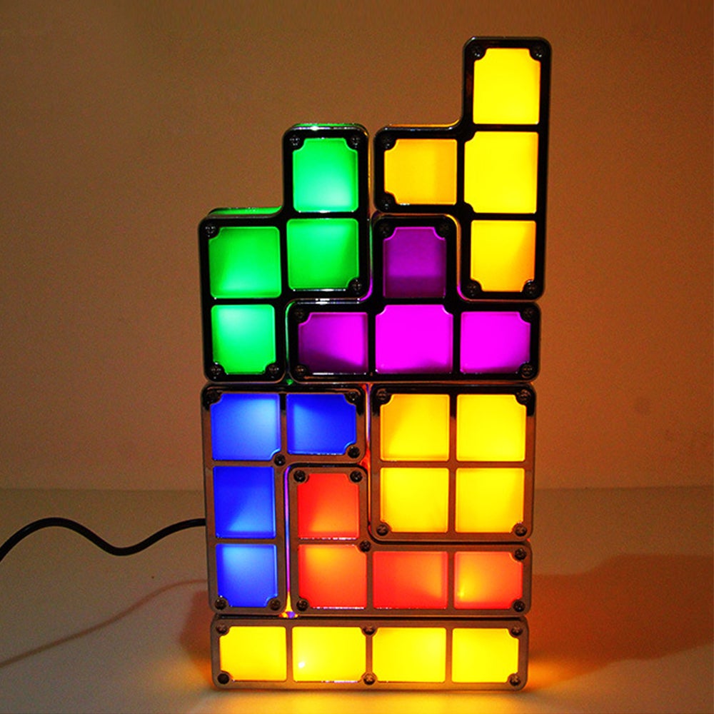 Tetris Stackable LED Light Novelty Lighting Best Toy Store