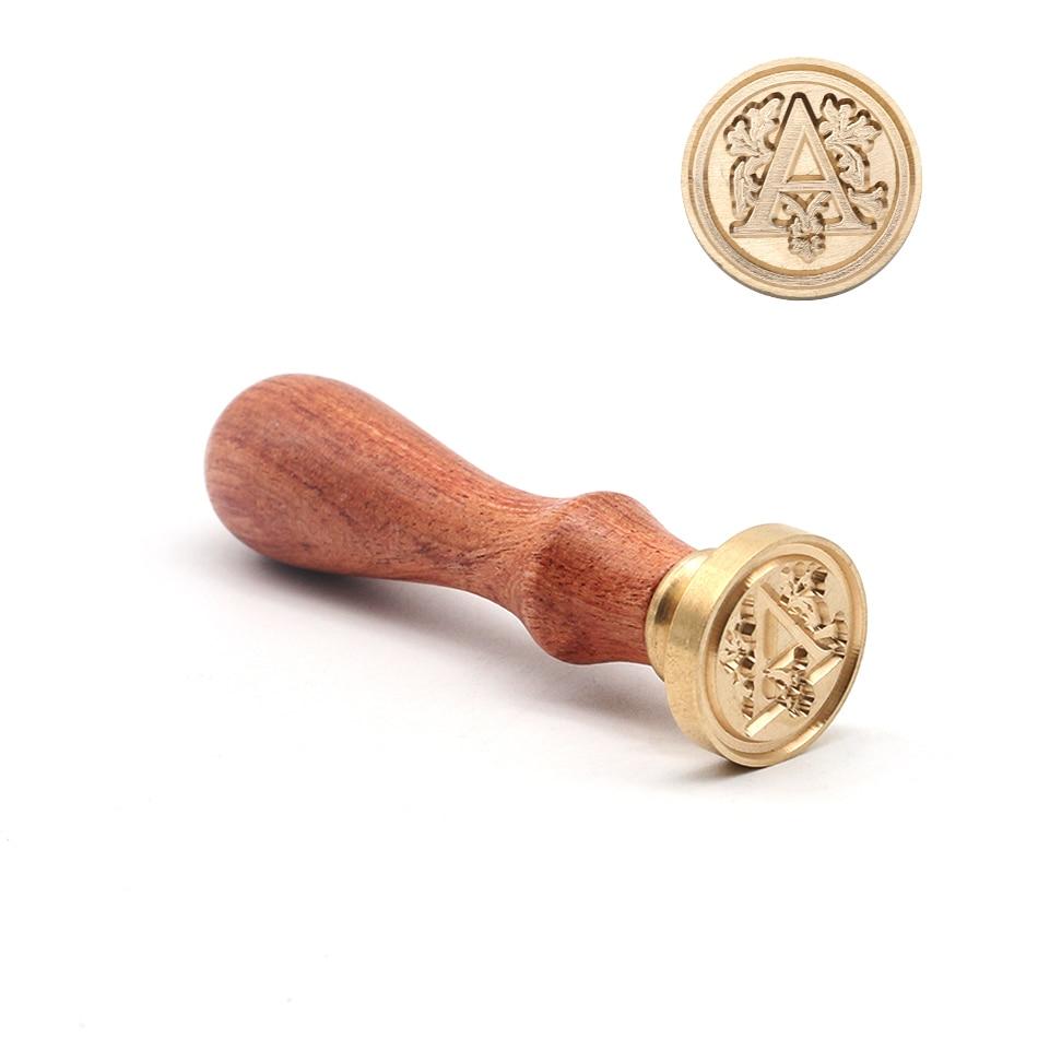 Vintage Wax Seal Alphabet Stamp Stamp Blocks Best Toy Store