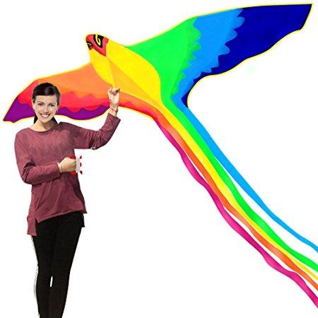 1.8m Colourful Bird Single Line Kite Kites Best Toy Store 