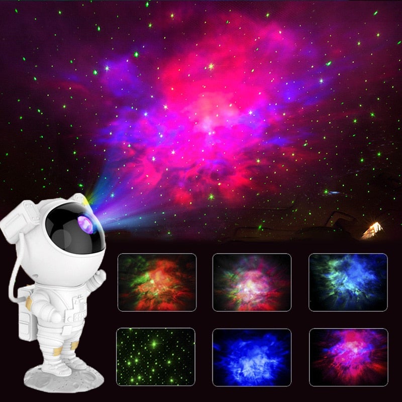 Astronaut Starry Sky Projector Night Lights & Ambient Lighting Best Toy Store 