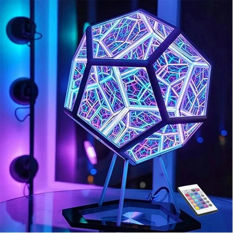 Dodecahedron Acrylic Art Light Night Lights & Ambient Lighting Best Toy Store! 