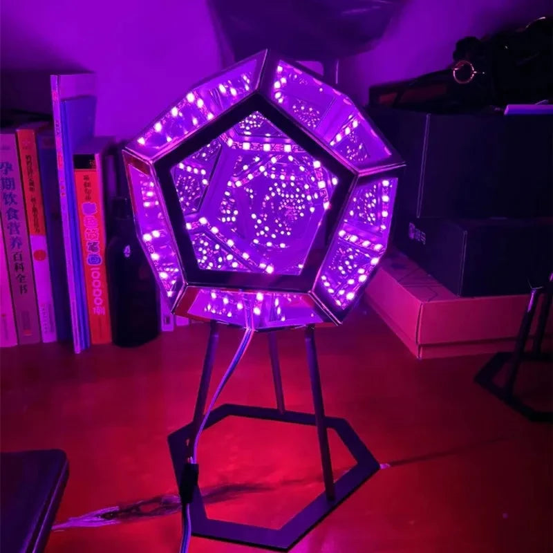 Dodecahedron Acrylic Art Light Night Lights & Ambient Lighting Best Toy Store! 