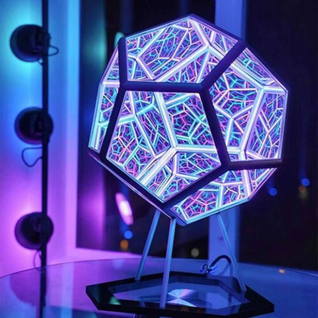 Dodecahedron Acrylic Art Light Night Lights & Ambient Lighting Best Toy Store! 