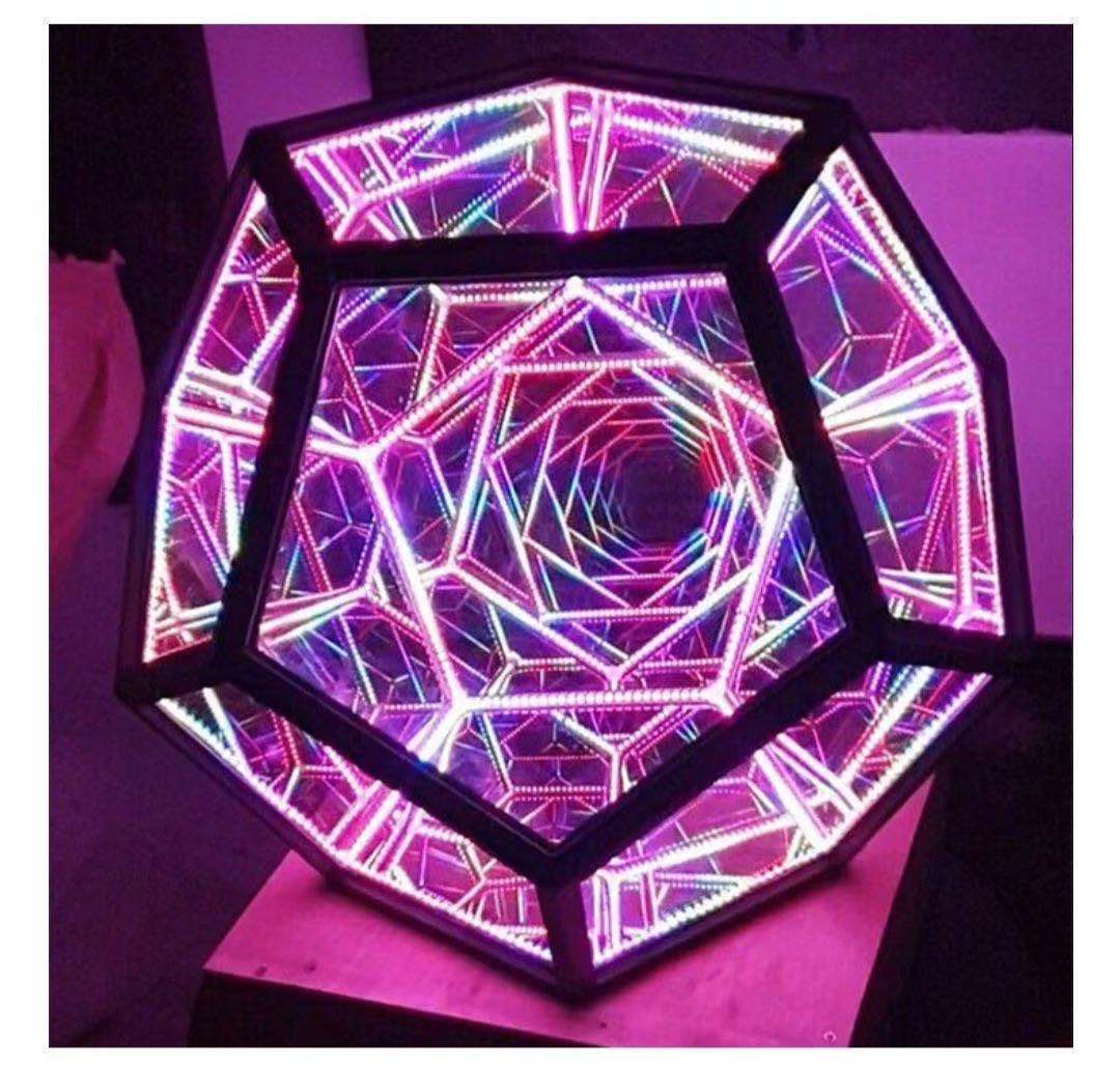 Dodecahedron Acrylic Art Light Night Lights & Ambient Lighting Best Toy Store! 