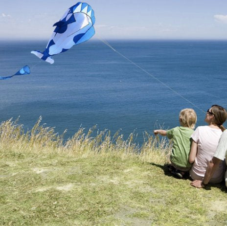 Giant Whale Parafoil Kite 3 Colours! Kites Best Toy Store 