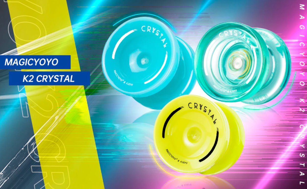 MAGICYOYO K2 CRYSTAL Dual YoYo Yoyos Best Toy Store 