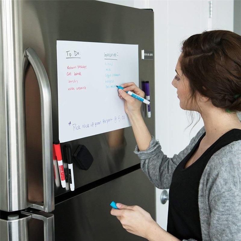 Magnetic Flexible Whiteboard for Refrigerator Dry-Erase Boards Best Toy Store 