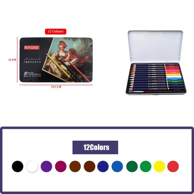 Professional Quality Coloured Pencils Art Pencils Best Toy Store 12 Colours 