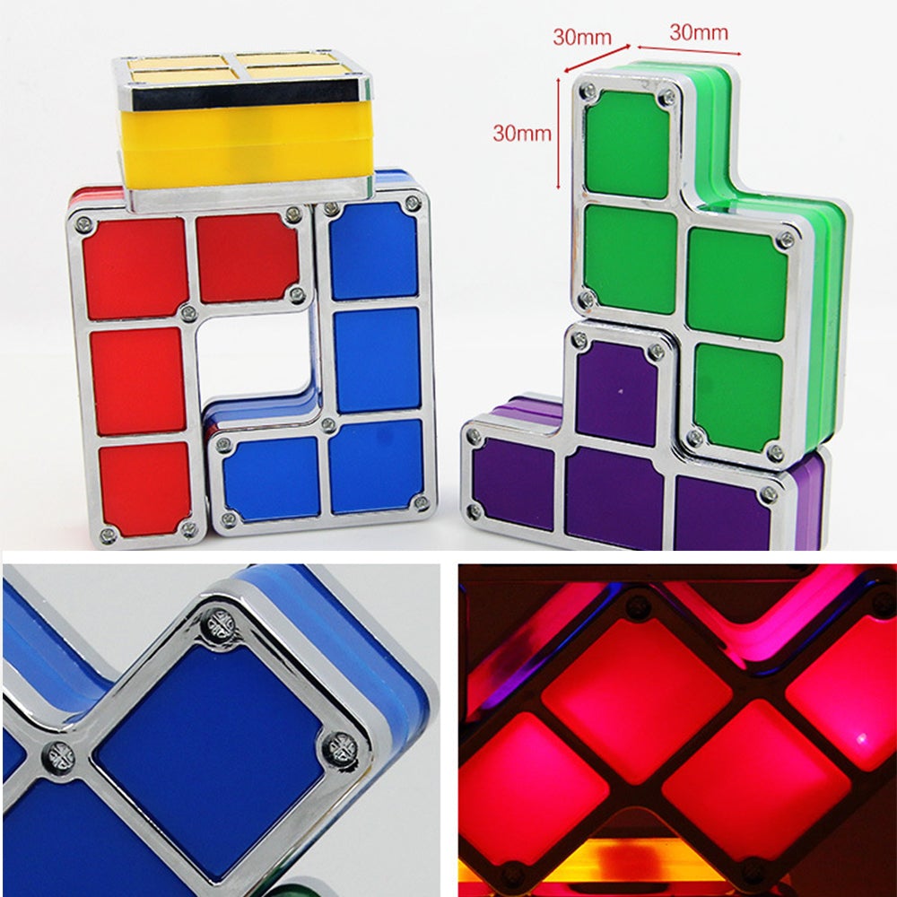 Tetris Stackable LED Light Novelty Lighting Best Toy Store 