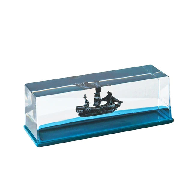 Titanic &amp; Black Pearl Ship In Fluid Box Activity Toys Best Toy Store 