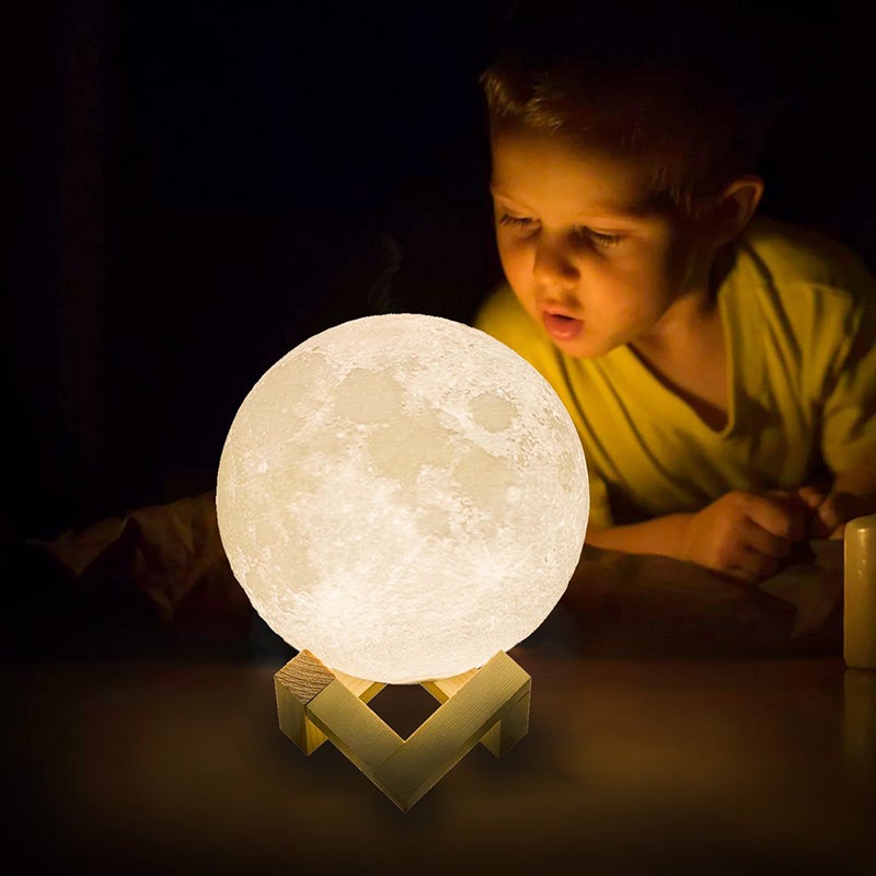 Warm Moon Light Lamp &amp; Stand Night Lights &amp; Ambient Lighting Best Toy Store 