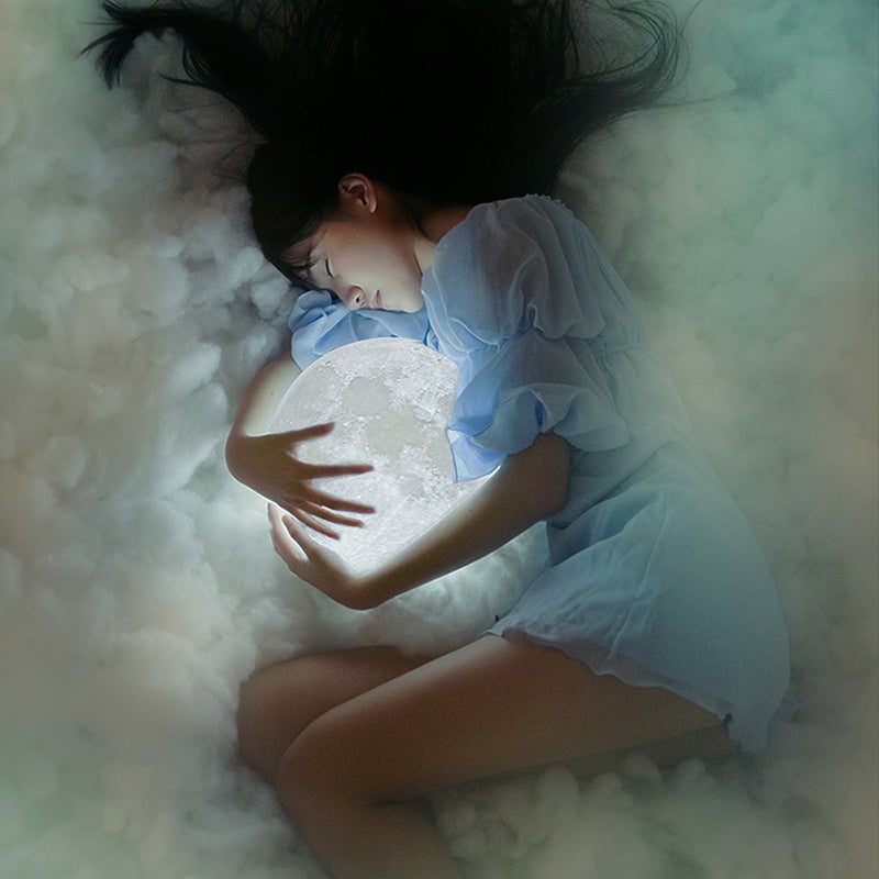 Warm Moon Light Lamp &amp; Stand Night Lights &amp; Ambient Lighting Best Toy Store 