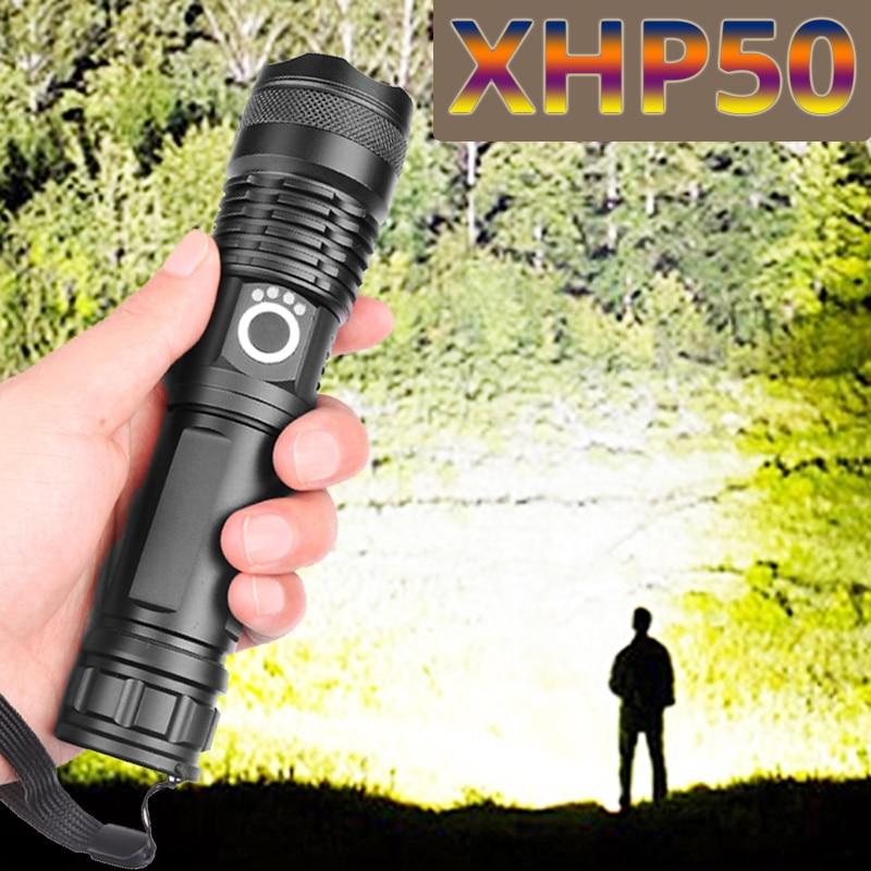 Waterproof Rechargeable LED Torch 500m Torches &amp; Headlamps Best Toy Store 