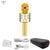 Wireless Karaoke Bluetooth Microphone Speaker Karaoke Systems Best Toy Store Gold 